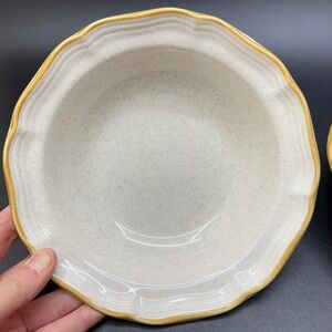 Vintage 70s Mikasa Garden Club Flowerfest 7in Soup‎ Cereal Bowls EC452 Set of 2